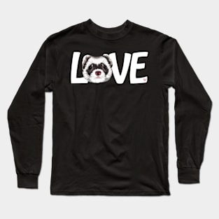 Ferret Love Long Sleeve T-Shirt